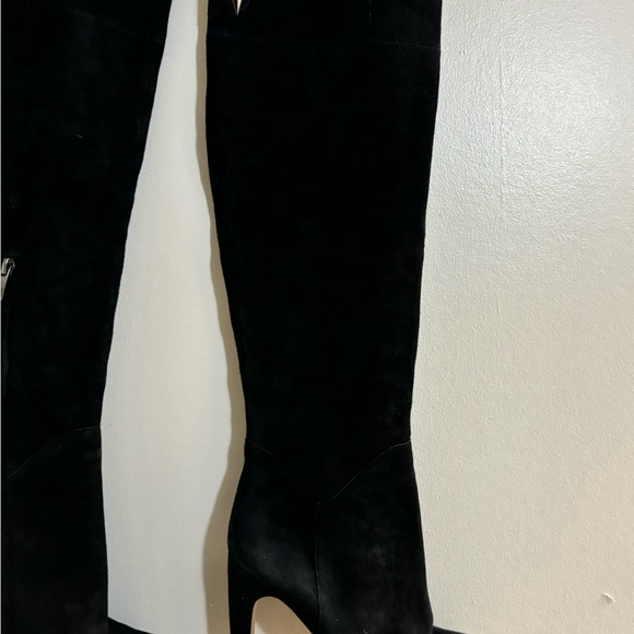 Sam Edelman Kayla Suede Over the Knee Boots Black Size: 7.5M - Picture 3 of 16